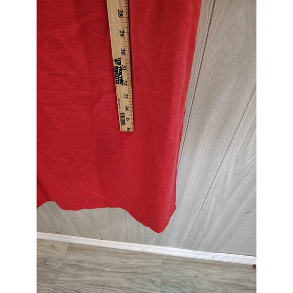 Positive Attitude 2 Piece Linen Maxi Dress Set Jacket Midi Embroidery sz 14 Pink - Picture 5 of 12